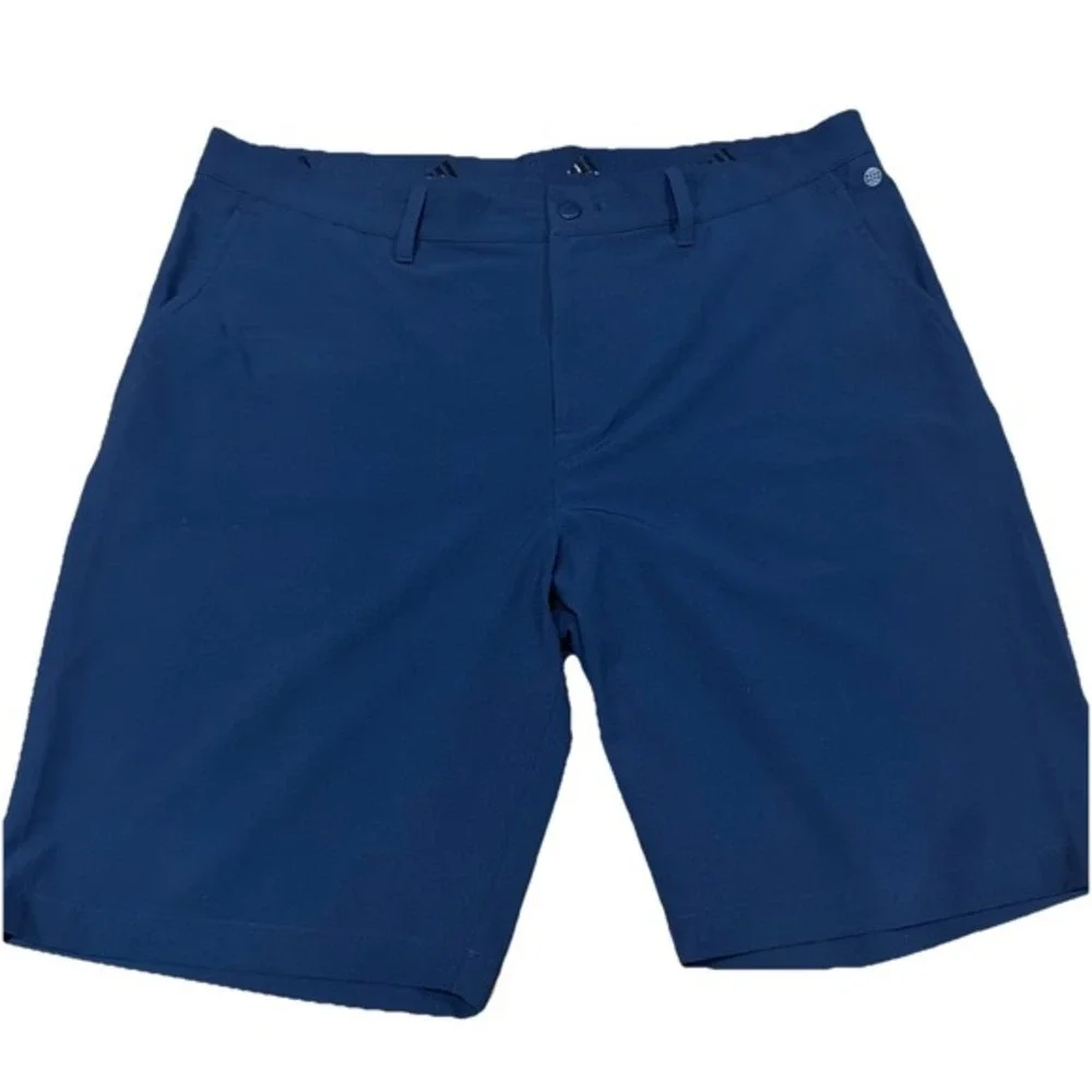 Adidas Premium Men's Modern Lt. Weight  Golf Shorts Navy 38  4 Pockets‎ 4040